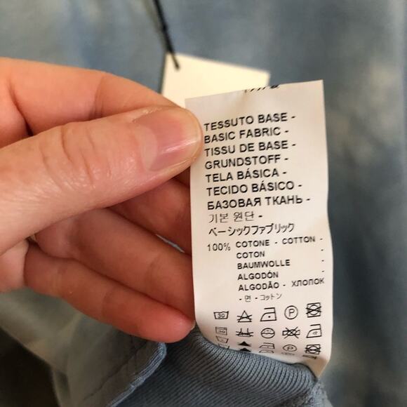 NWT Mr. Porter Barena Calenda Half-Zip Sweatshirt Blue - Picture 12 of 12